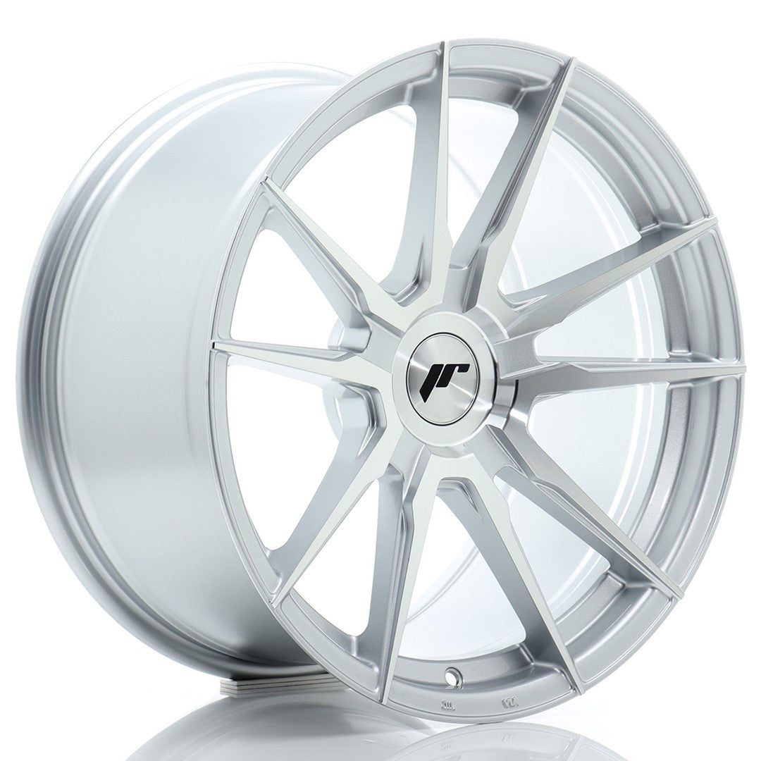 Japan Racing JR Wheels JR21 18x9.5 ET20-40 CUSTOM PCD Silver