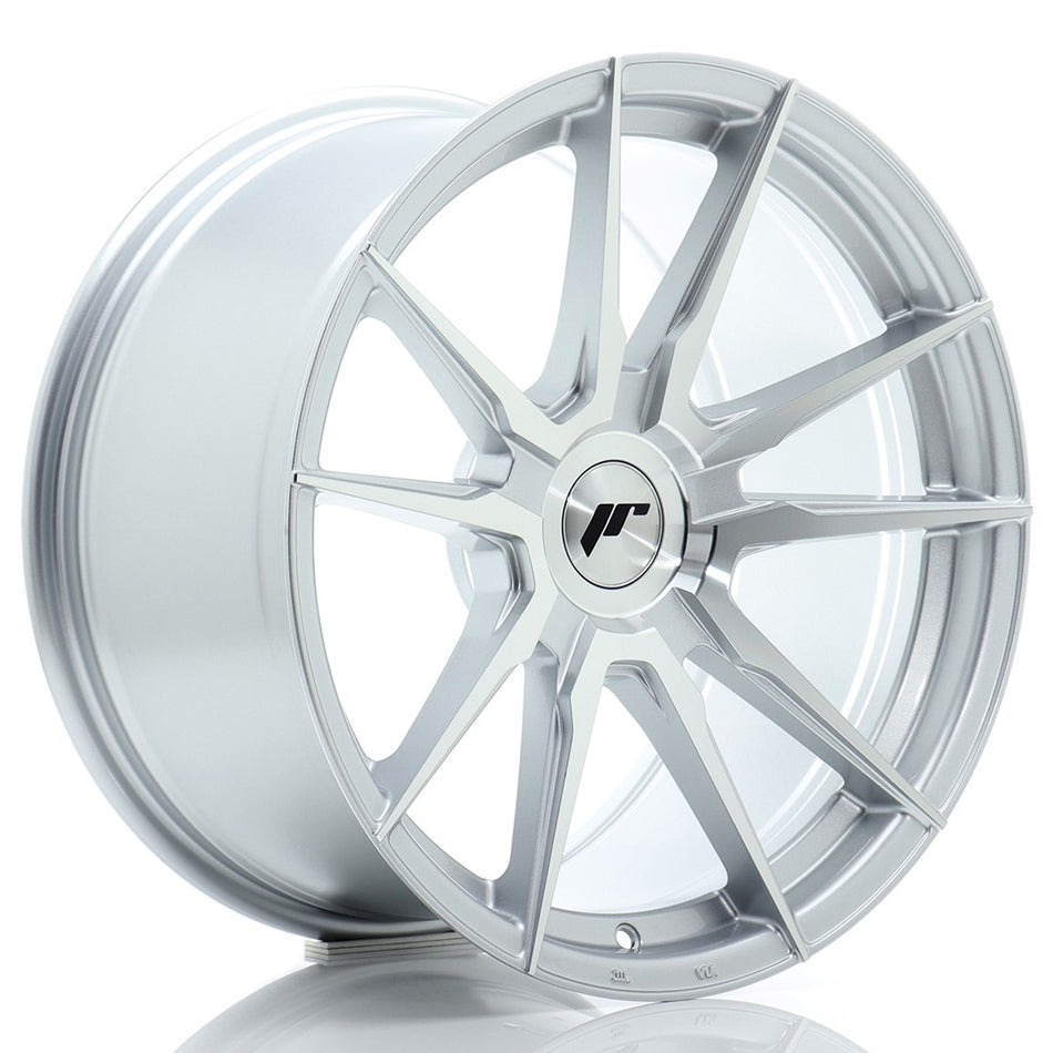 Japan Racing JR Wheels JR21 18x9.5 ET20-40 CUSTOM PCD Silver