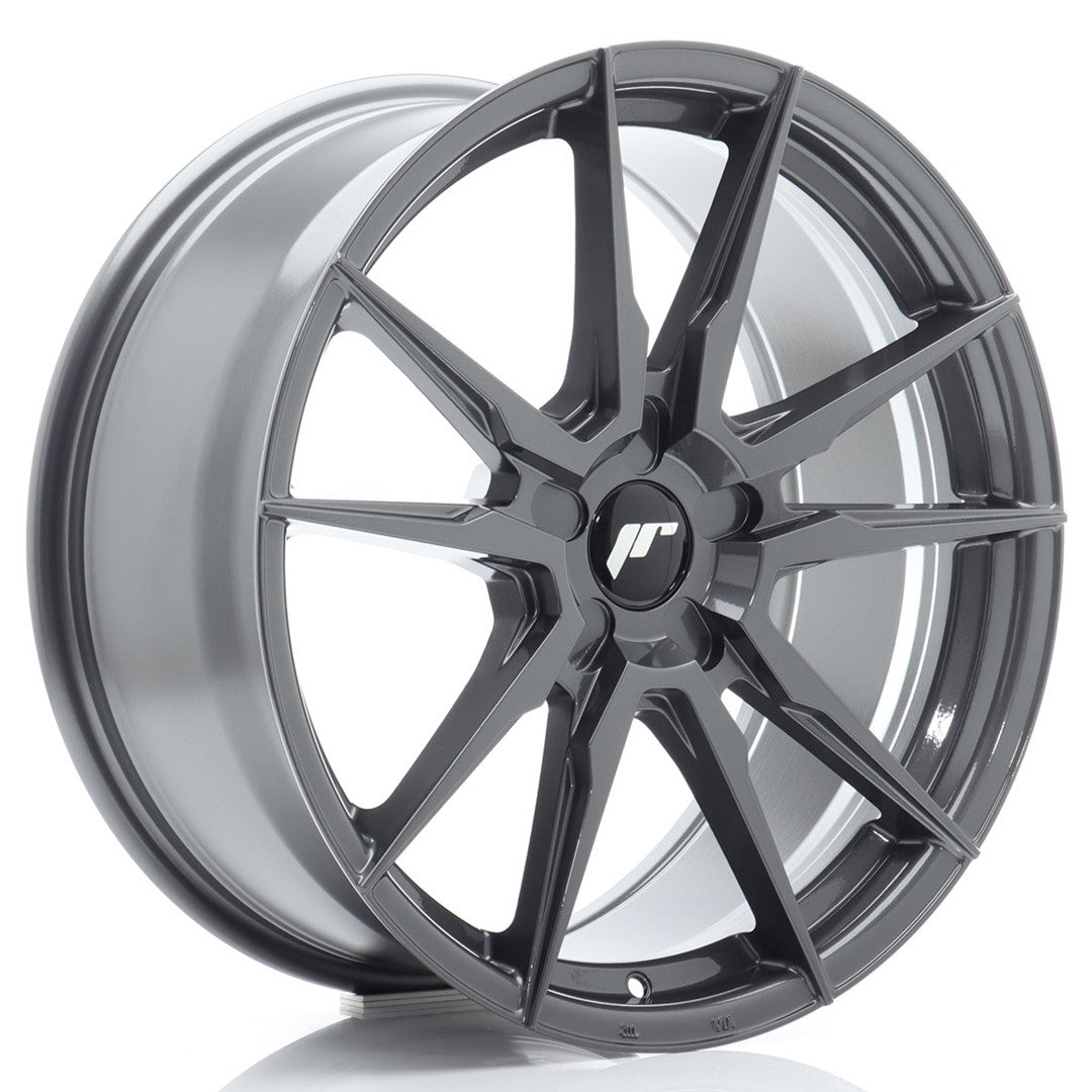 Japan Racing JR Wheels JR21 19x8 ET20-40 CUSTOM PCD Hyper Gray