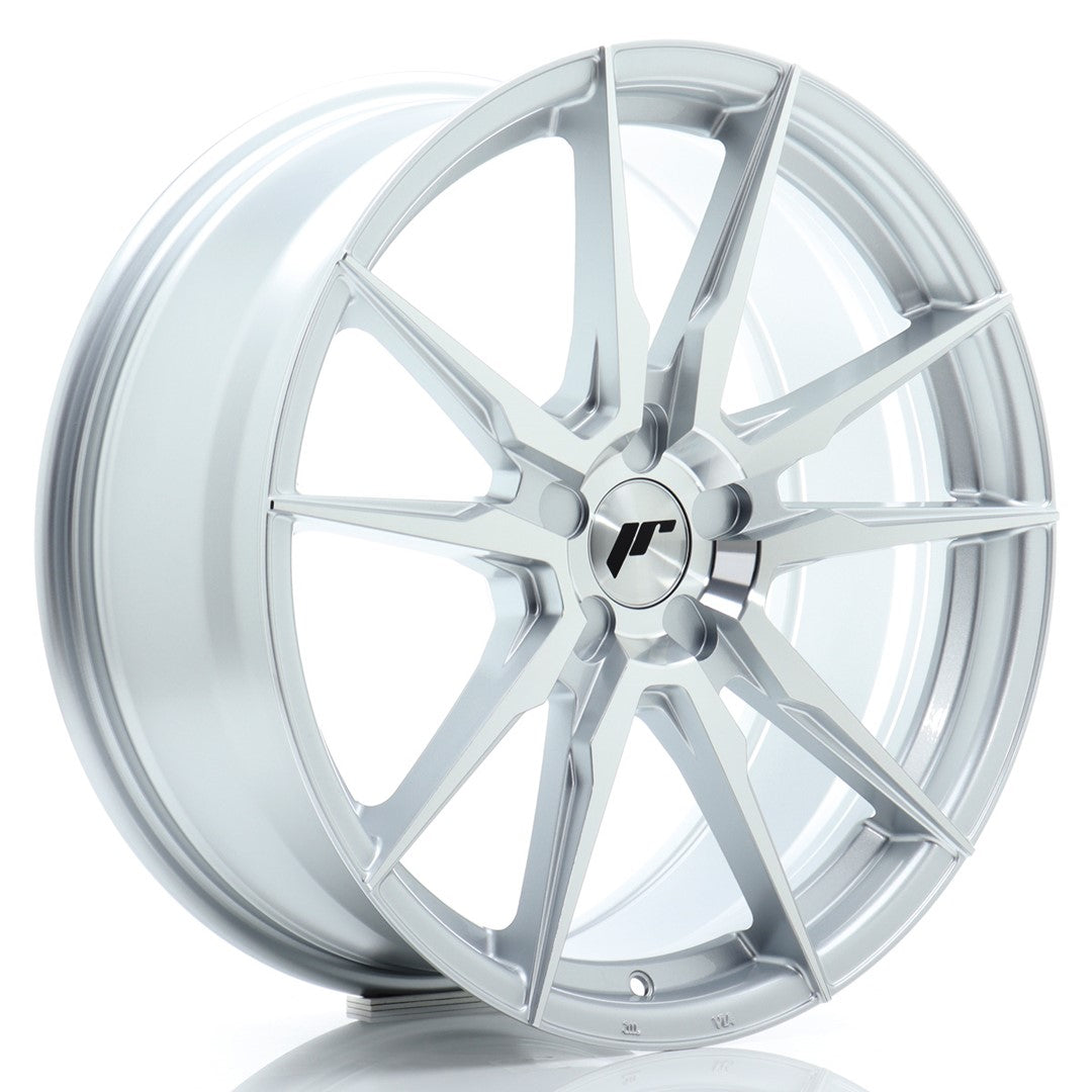 Japan Racing JR Wheels JR21 19x8 ET20-40 CUSTOM PCD Silver