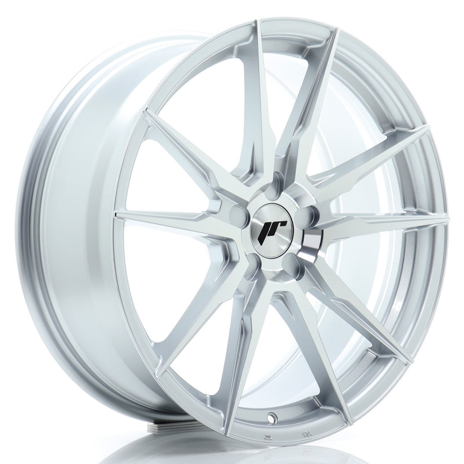 Japan Racing JR Wheels JR21 19x8 ET20-40 CUSTOM PCD Silver