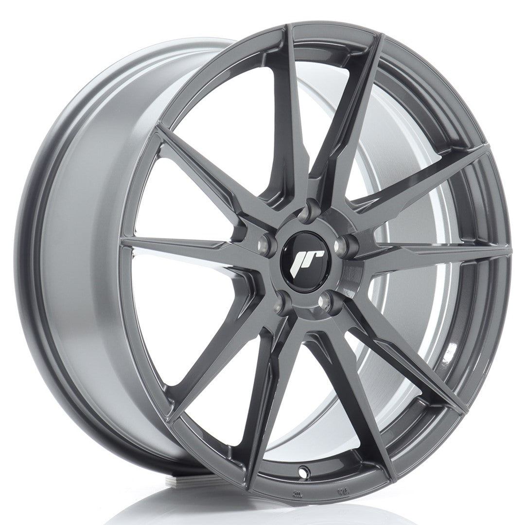Japan Racing JR Wheels JR21 19x8.5 ET45 5x112 Hyper Gray