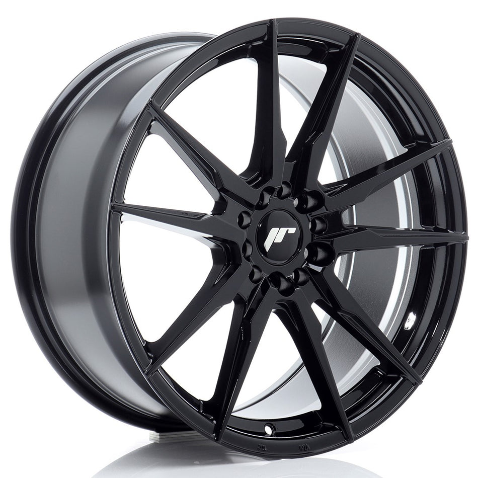 Japan Racing JR Wheels JR21 19x8.5 ET45 5x112 5x114.3 Black
