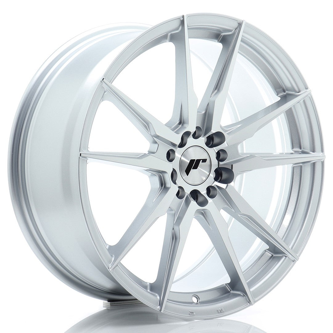 Japan Racing JR Wheels JR21 19x8.5 ET45 5x112 5x114.3 Silver
