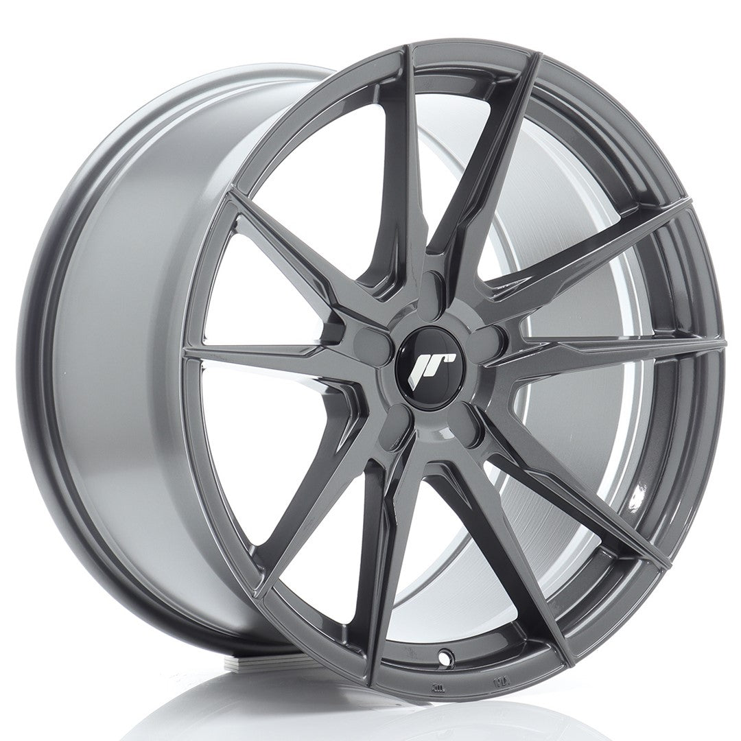 Japan Racing JR Wheels JR21 19x9.5 ET20-45 CUSTOM PCD Hyper Gray