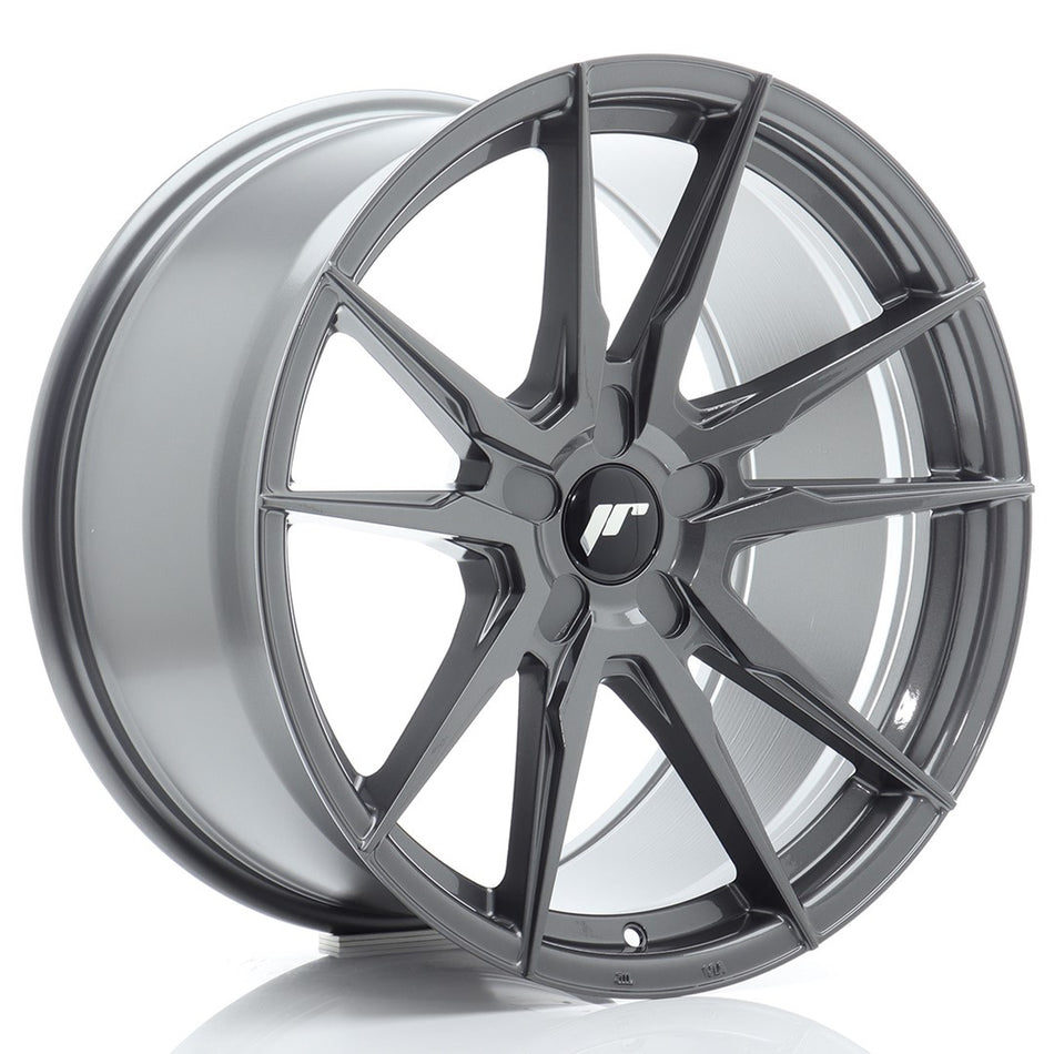 Japan Racing JR Wheels JR21 19x10 ET20-51 CUSTOM PCD Hyper Gray
