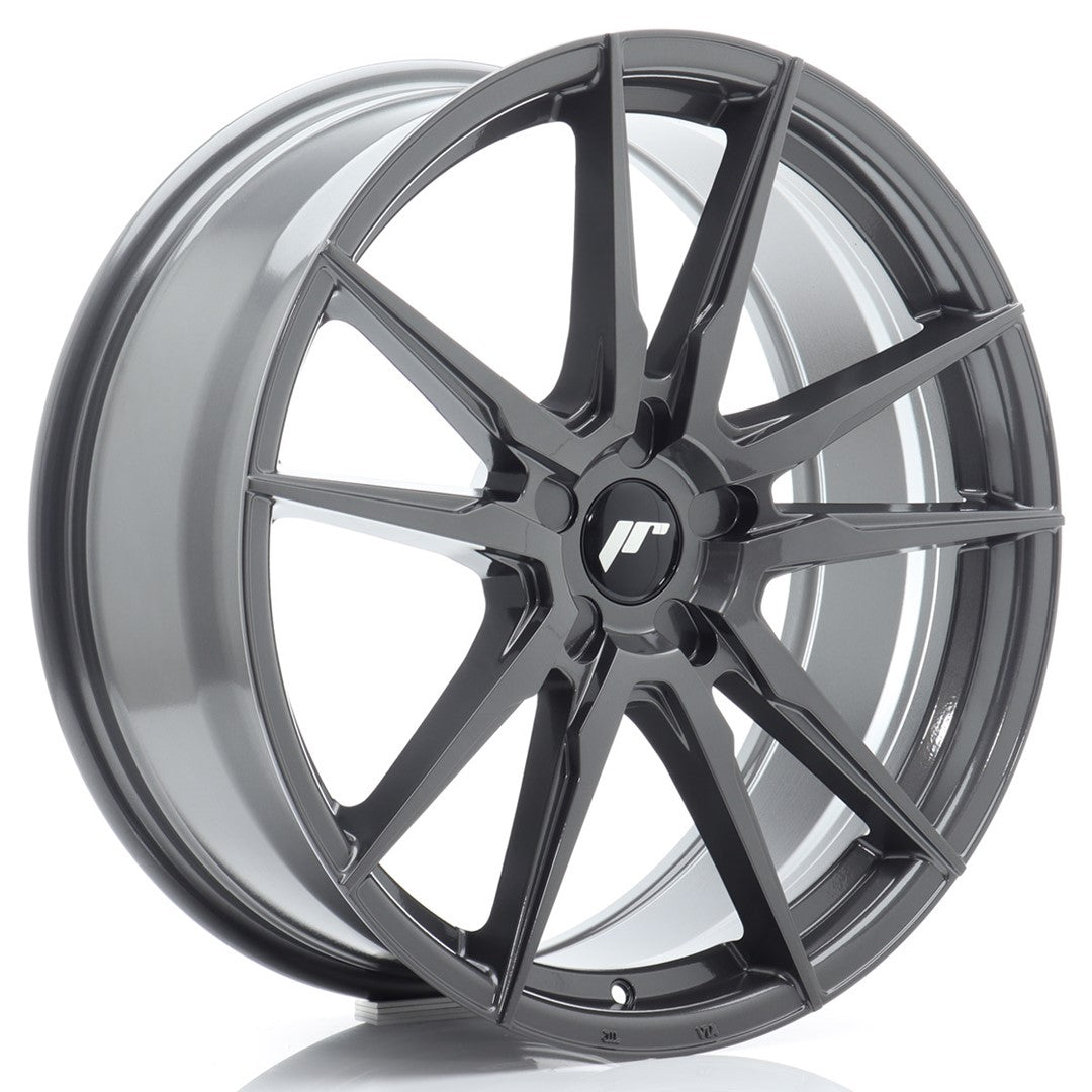 Japan Racing JR Wheels JR21 20x8.5 ET20-45 CUSTOM PCD Hyper Gray