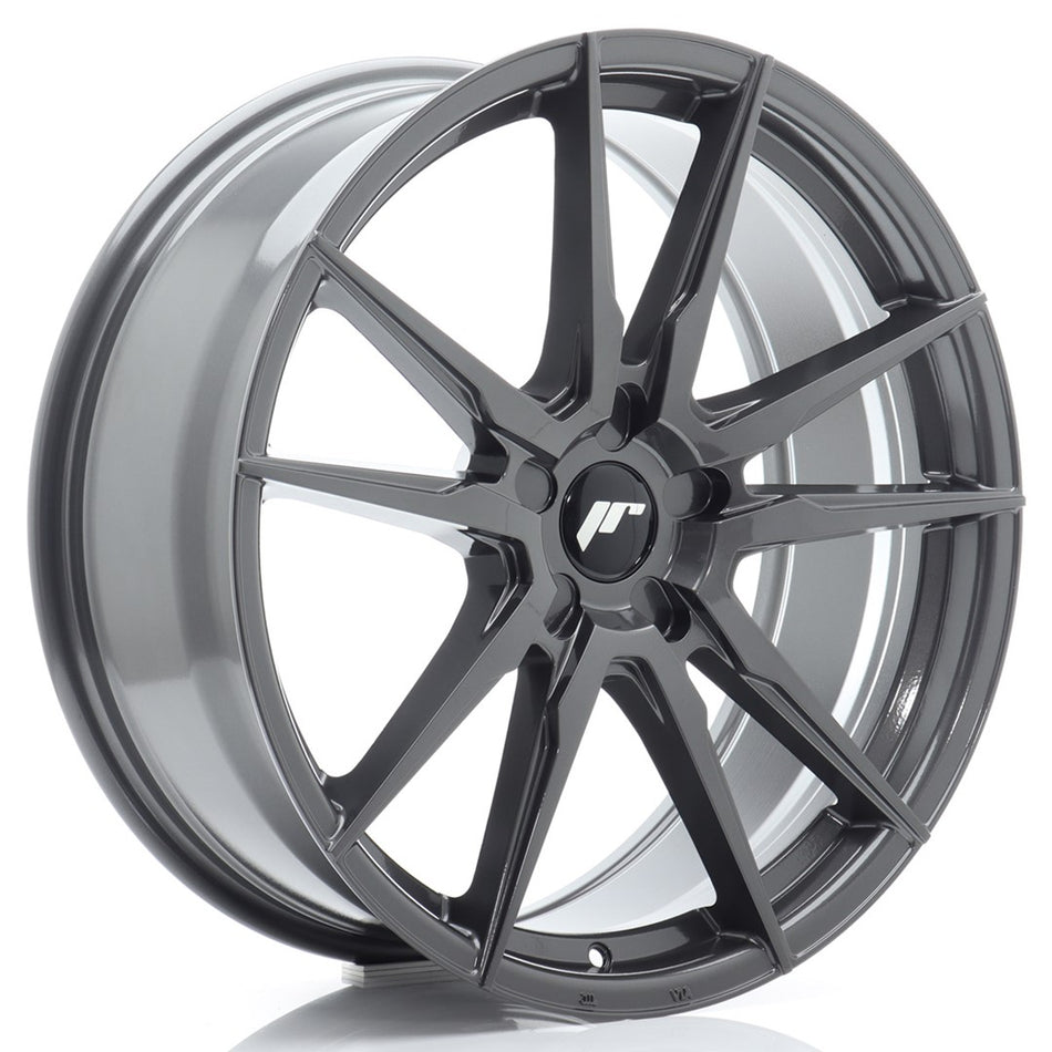 Japan Racing JR Wheels JR21 20x8.5 ET20-45 CUSTOM PCD Hyper Gray