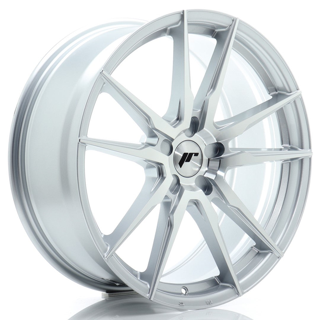 Japan Racing JR Wheels JR21 20x8.5 ET20-45 CUSTOM PCD Silver
