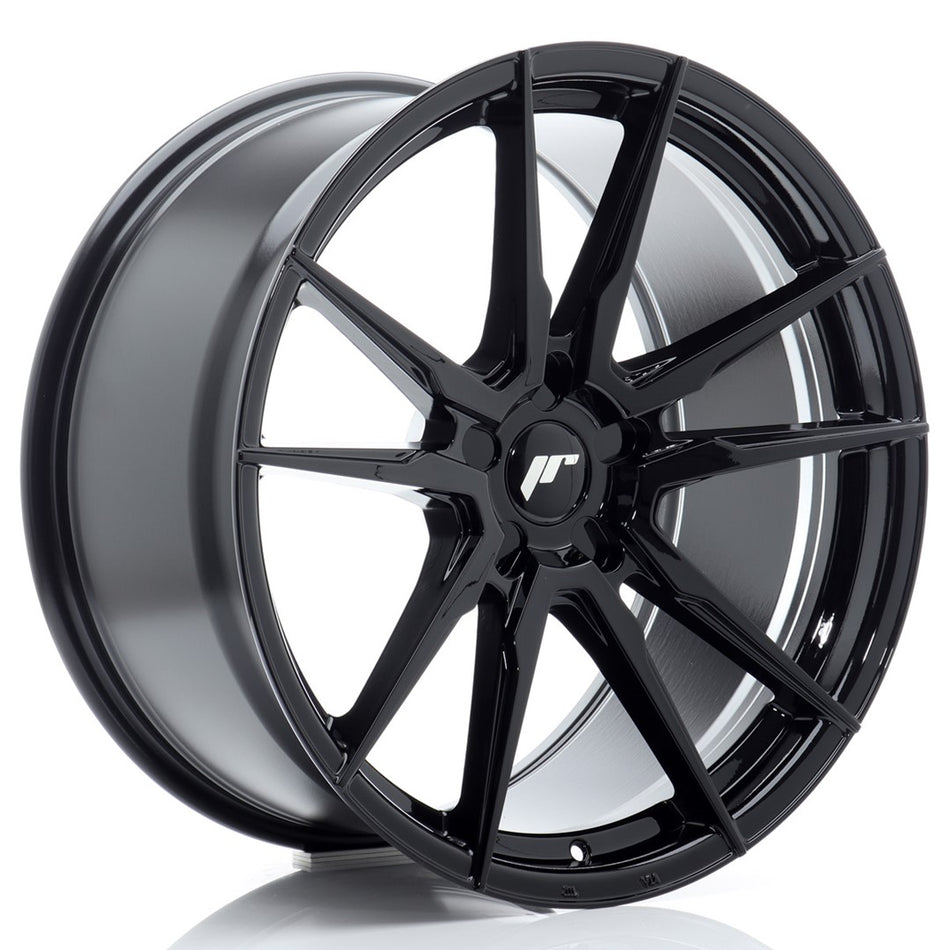 Japan Racing JR Wheels JR21 20x9 ET20-35 CUSTOM PCD Black