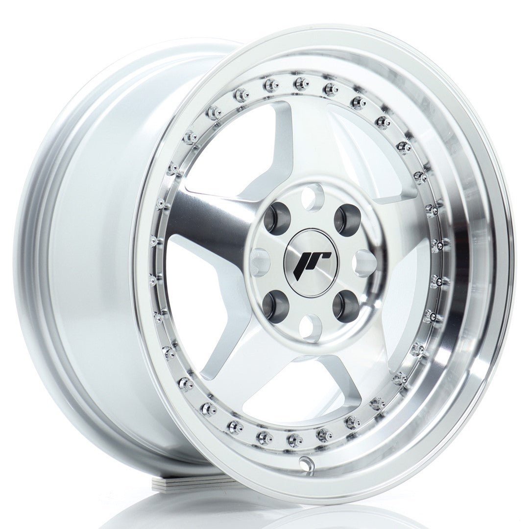 Japan Racing JR Wheels JR6 15x7 ET25 4x100 Silver