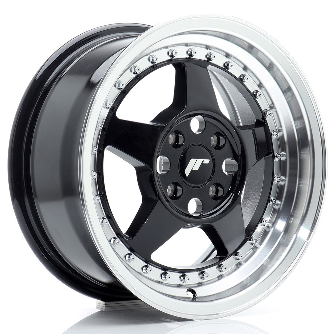Japan Racing JR Wheels JR6 15x7 ET35 4x100 Black