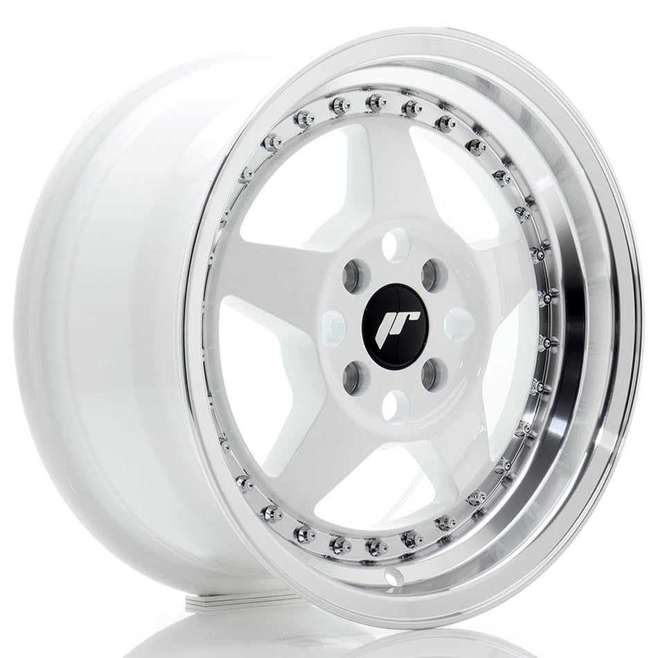 Japan Racing JR Wheels JR6 15x7 ET35 4x100 White