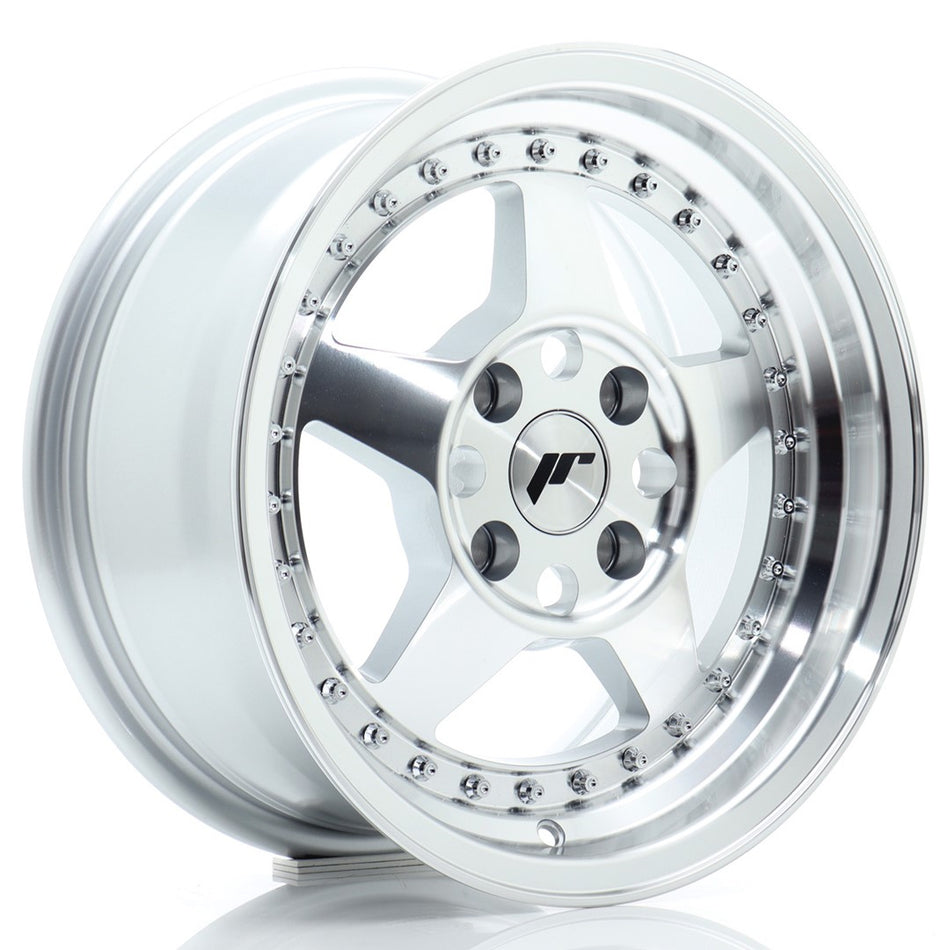 Japan Racing JR Wheels JR6 15x7 ET35 4x100 Silver