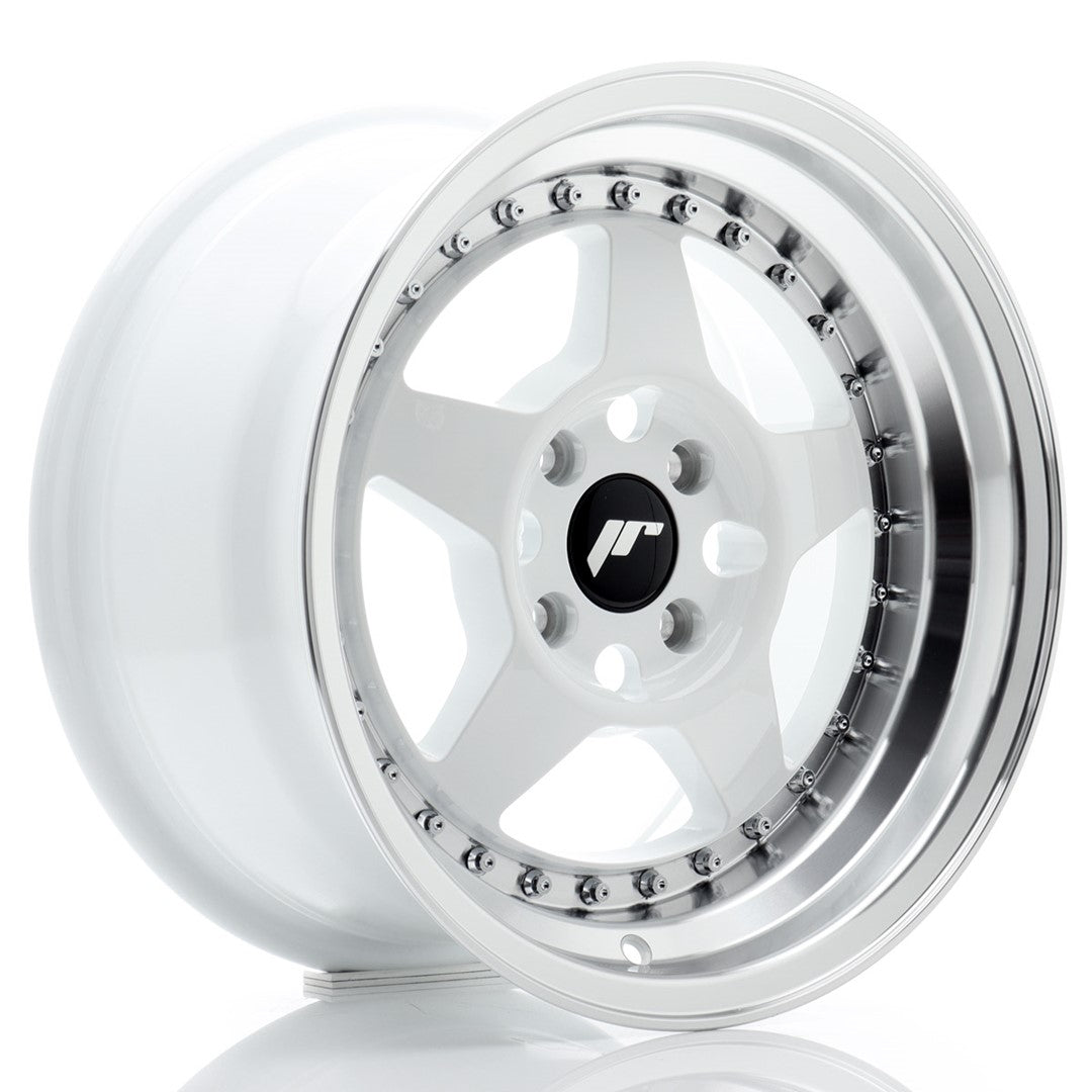 Japan Racing JR Wheels JR6 15x8 ET25 4x100 White