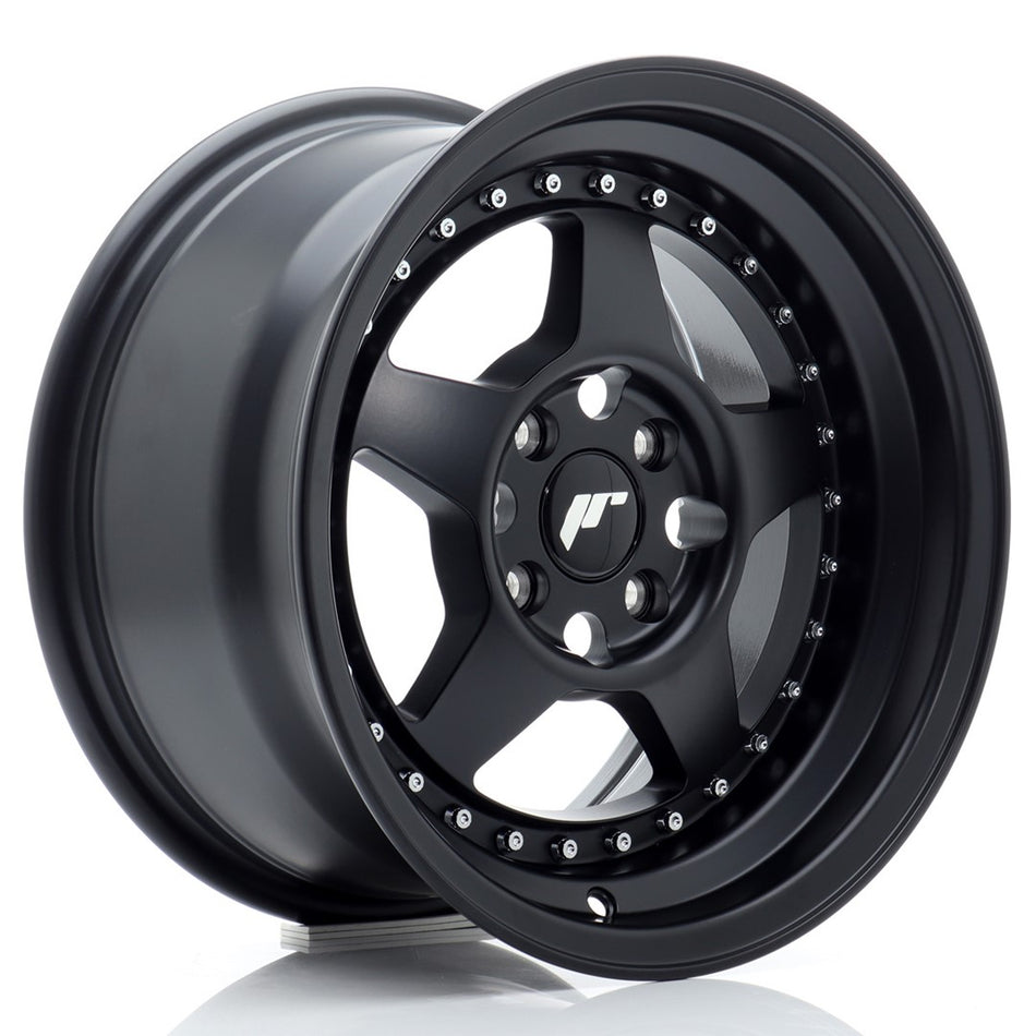 Japan Racing JR Wheels JR6 15x8 ET25 4x100 Black
