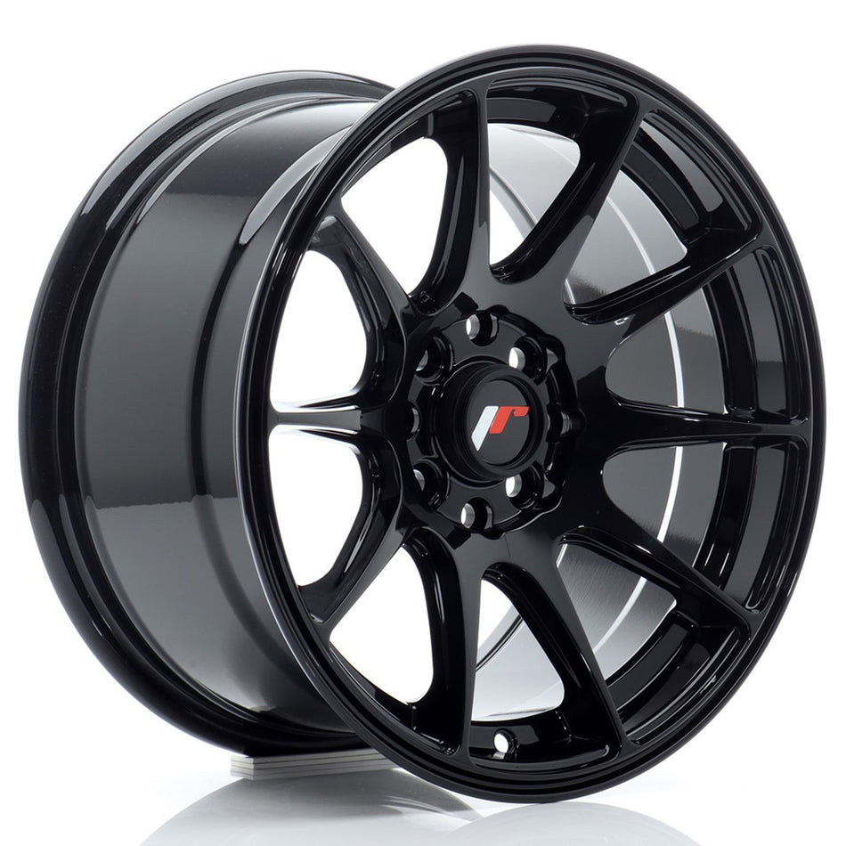 Japan Racing JR Wheels JR11 15x8 ET25 4x100 4x114.3 Black
