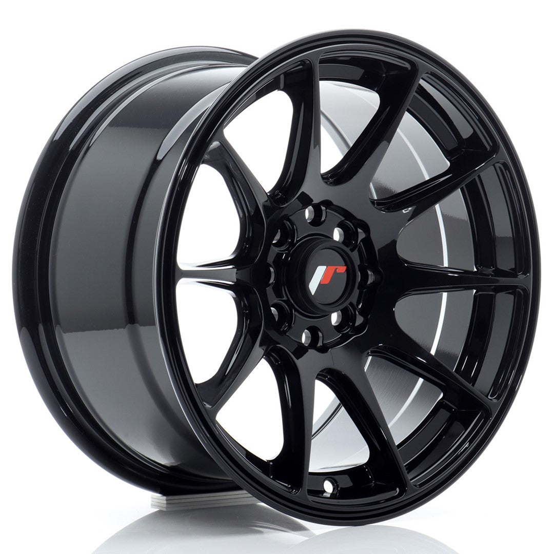 Japan Racing JR Wheels JR11 15x8 ET25 4x100 4x108 Black
