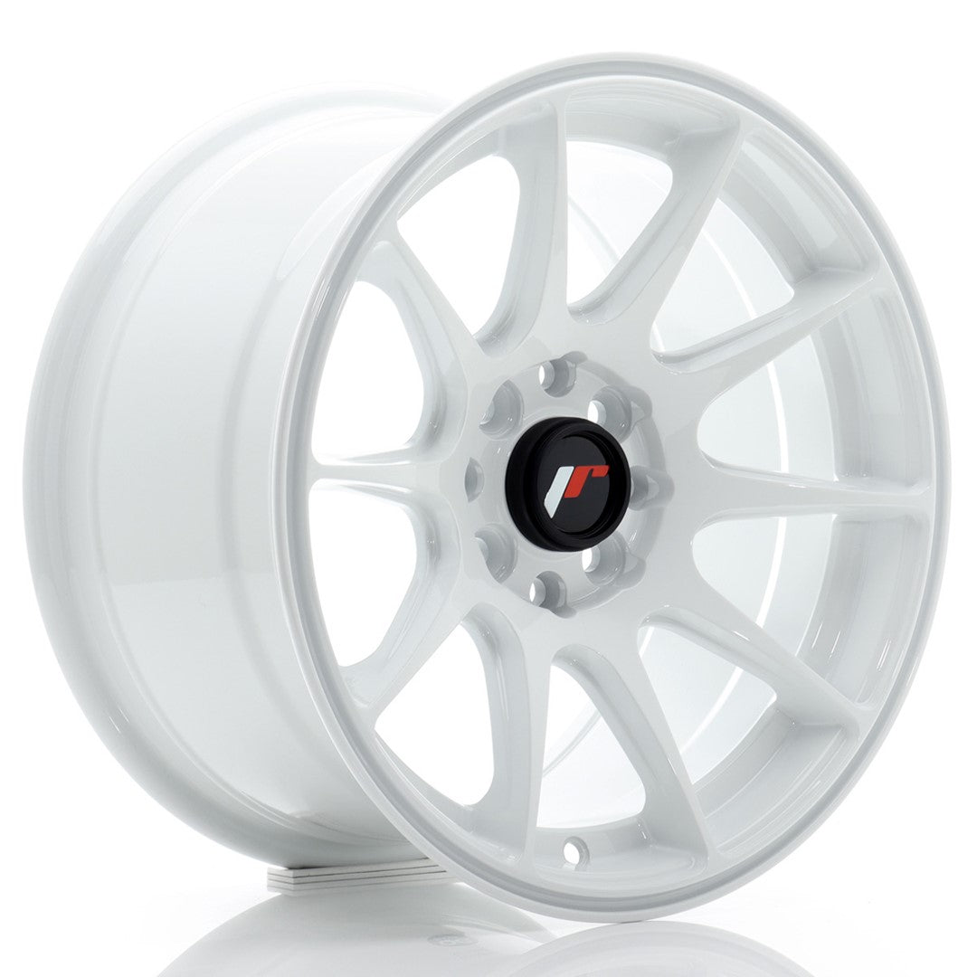 Japan Racing JR Wheels JR11 15x8 ET25 4x100 4x108 White