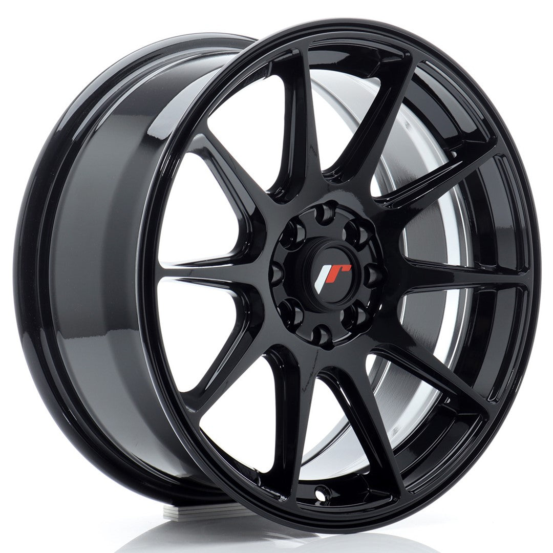 Japan Racing JR Wheels JR11 16x7 ET30 4x100 4x114.3 Black