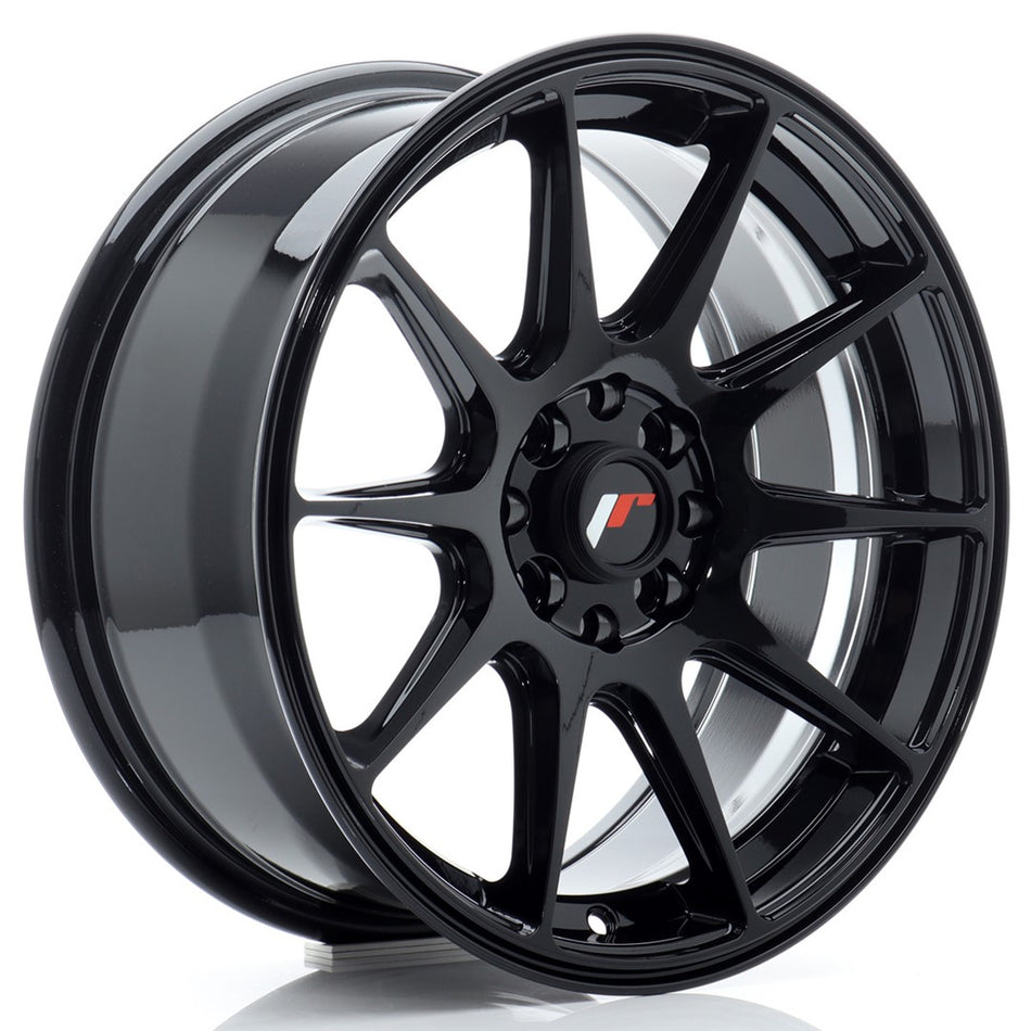 Japan Racing JR Wheels JR11 16x7 ET30 4x100 4x114.3 Black