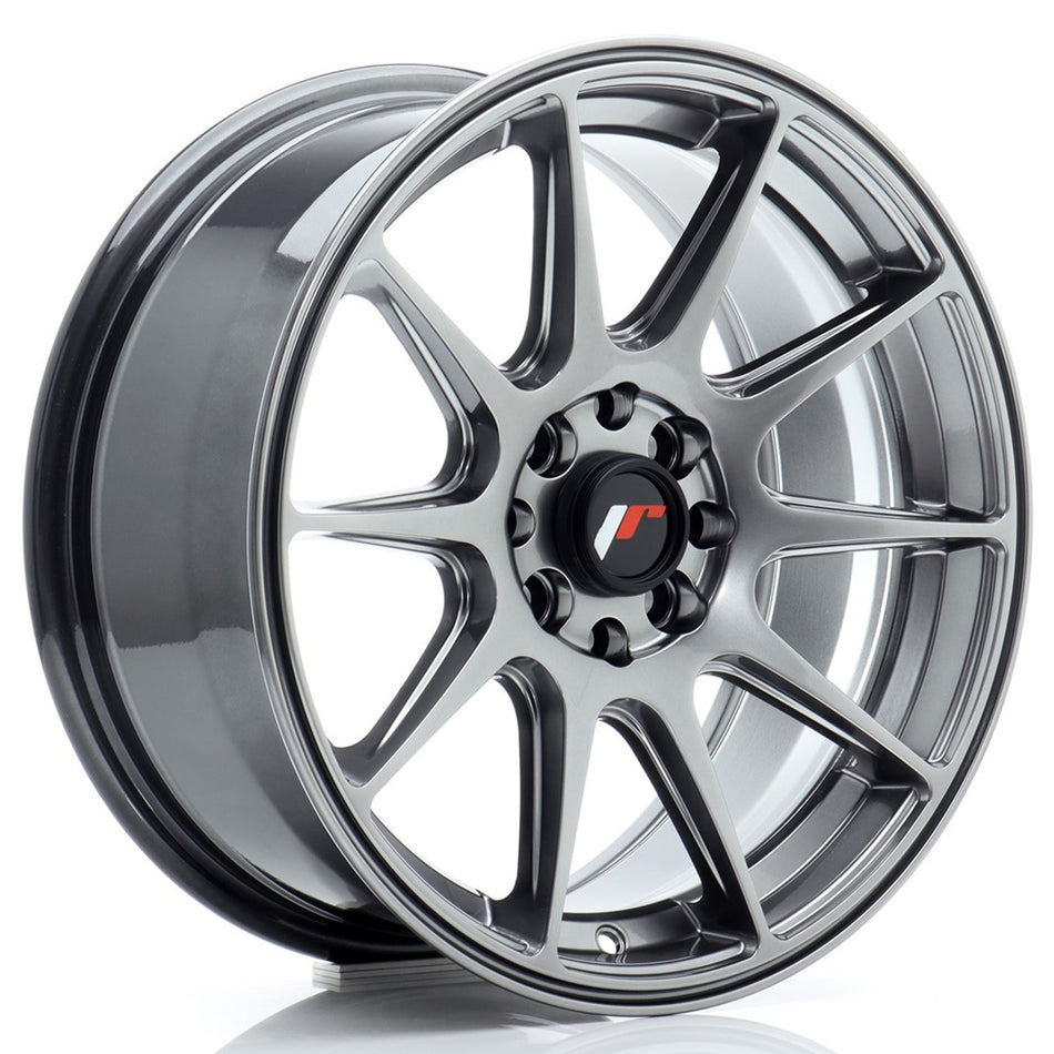 Japan Racing JR Wheels JR11 16x7 ET30 5x100 5x114.3 Hyper Black