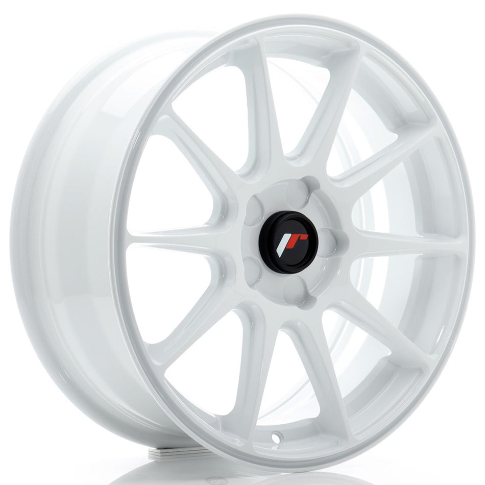 Japan Racing JR Wheels JR11 17x7 ET20-38 CUSTOM PCD White
