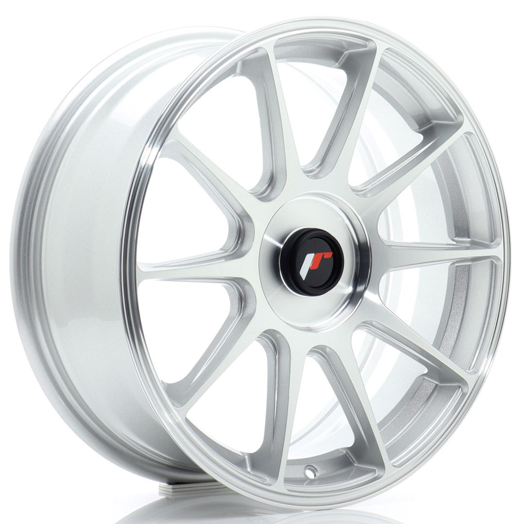 Japan Racing JR Wheels JR11 17x7 ET20-38 CUSTOM PCD Silver