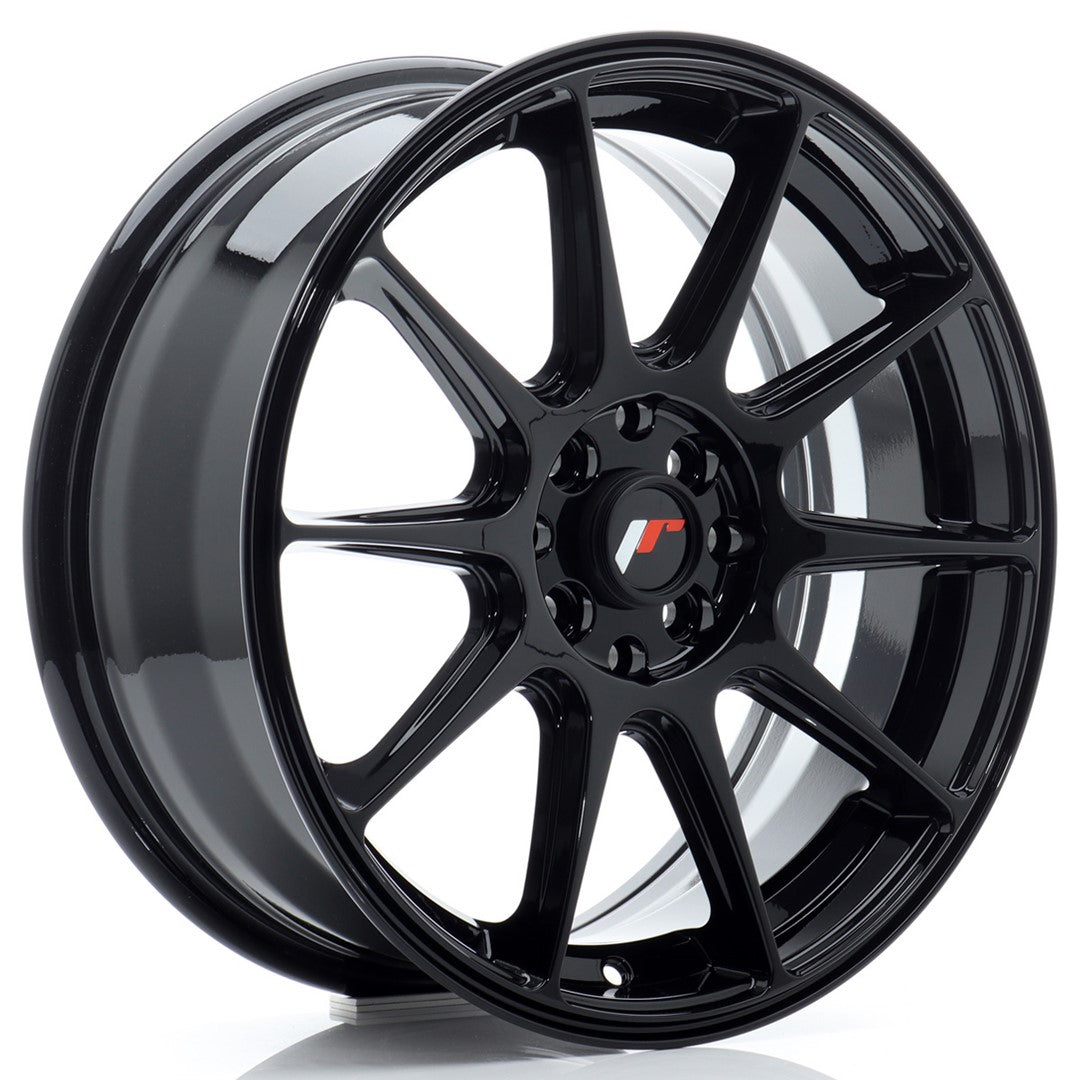 Japan Racing JR Wheels JR11 17x7 ET35 5x112 5x114.3 Black