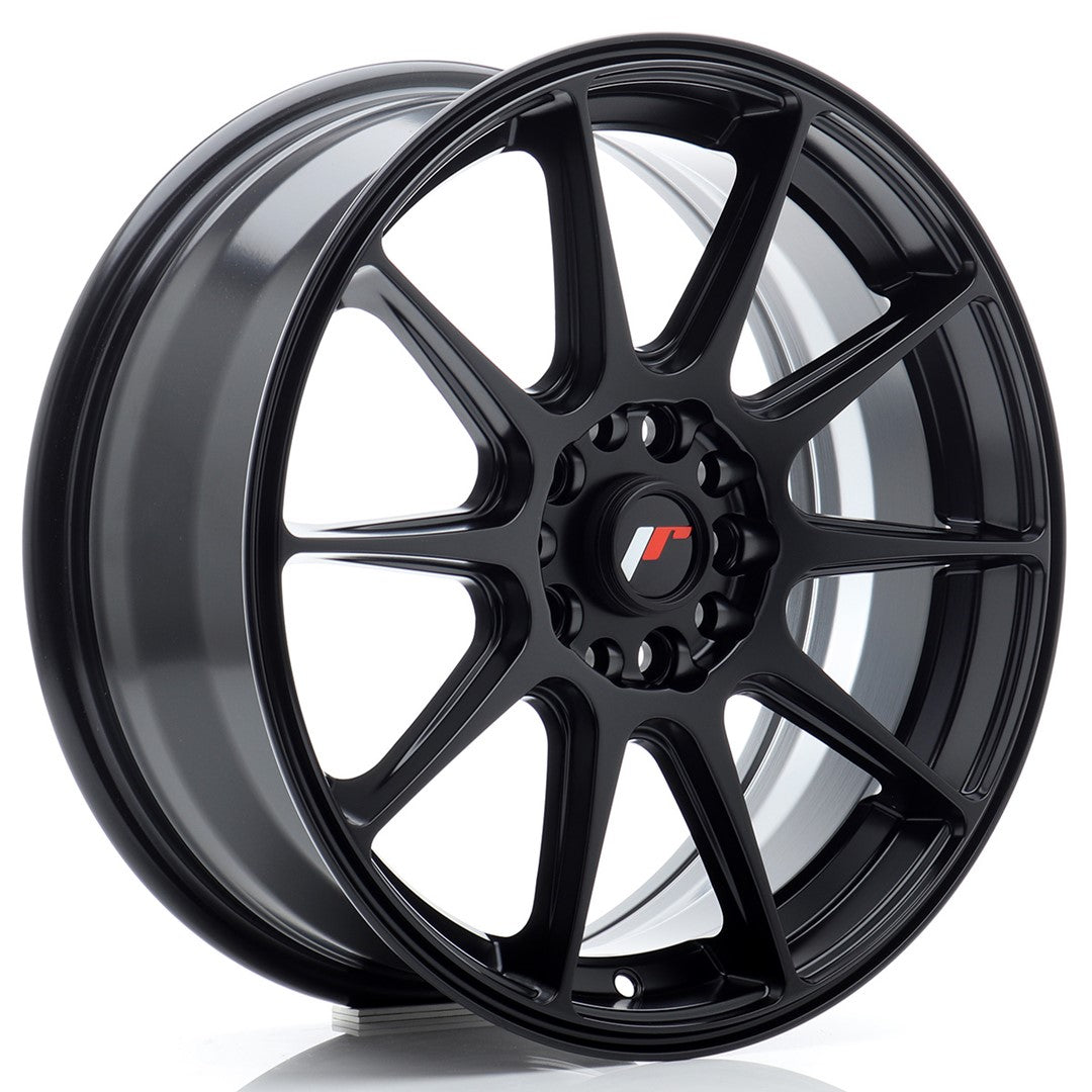 Japan Racing JR Wheels JR11 17x7 ET35 5x100 5x108 Black