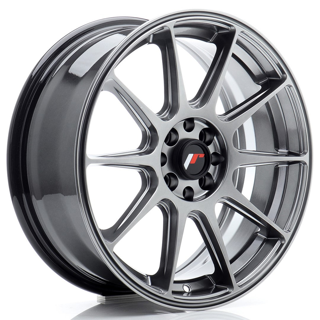 Japan Racing JR Wheels JR11 17x7 ET35 5x100 5x108 Hyper Black