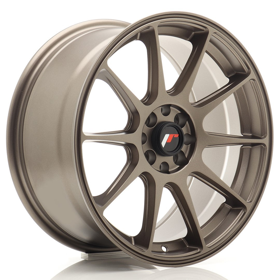 Japan Racing JR Wheels JR11 17x8 ET25 4x100 4x108 Bronze