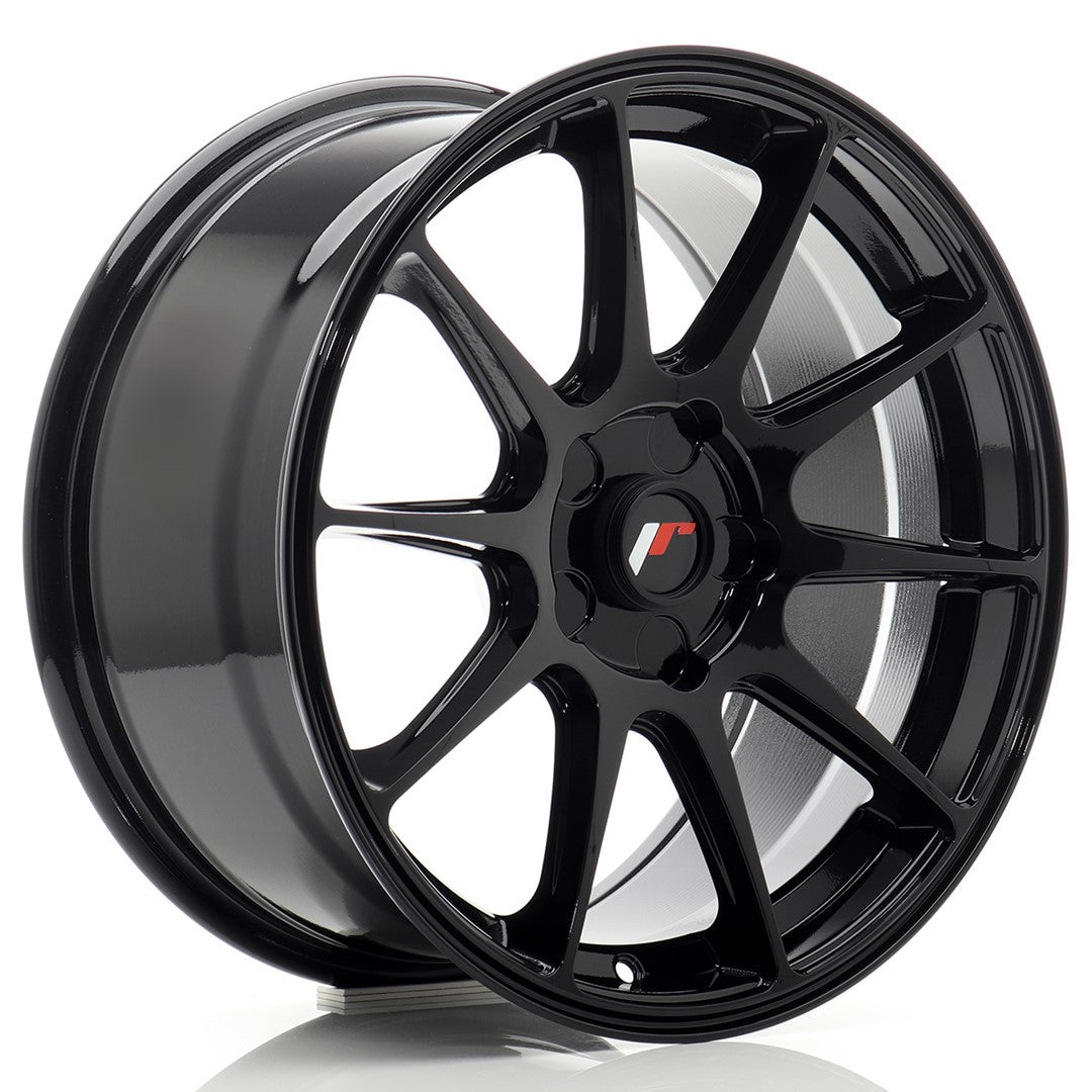 Japan Racing JR Wheels JR11 17x8 ET20-35 CUSTOM PCD Black