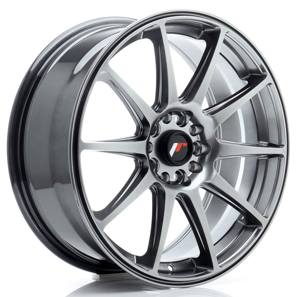 Japan Racing JR Wheels JR11 18x7.5 ET40 5x112 5x114.3 Hyper Black