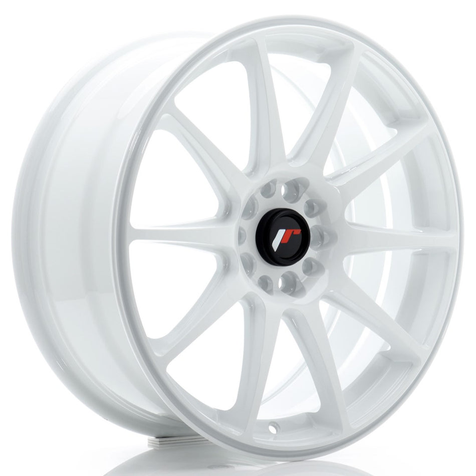 Japan Racing JR Wheels JR11 18x7.5 ET40 5x112 5x114.3 White