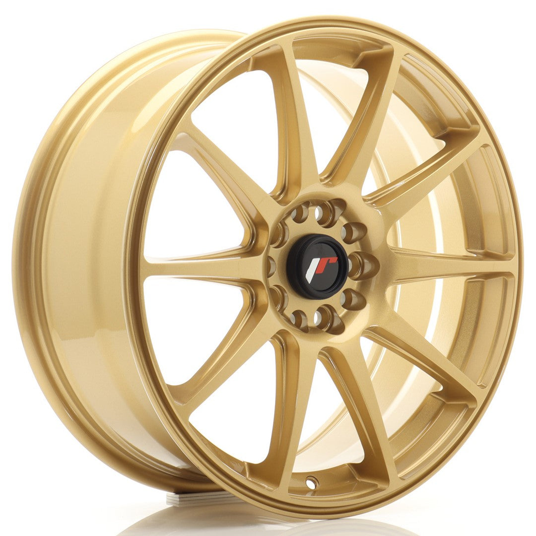 Japan Racing JR Wheels JR11 18x7.5 ET35 5x100 5x120 Gold