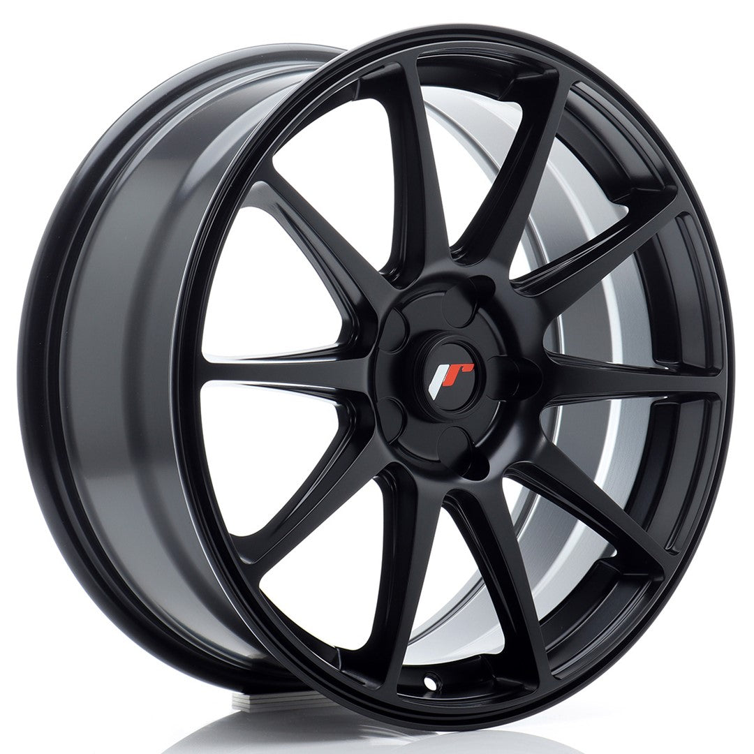 Japan Racing JR Wheels JR11 18x7.5 ET20-40 CUSTOM PCD Black