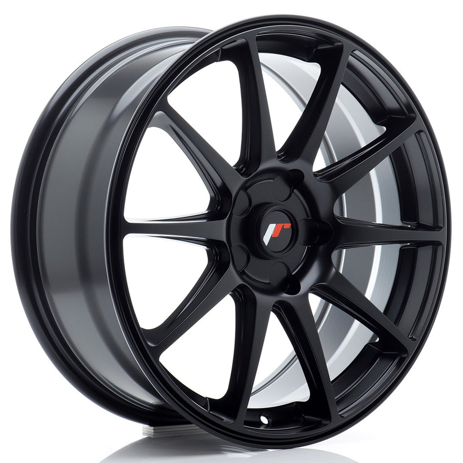 Japan Racing JR Wheels JR11 18x7.5 ET20-40 CUSTOM PCD Black
