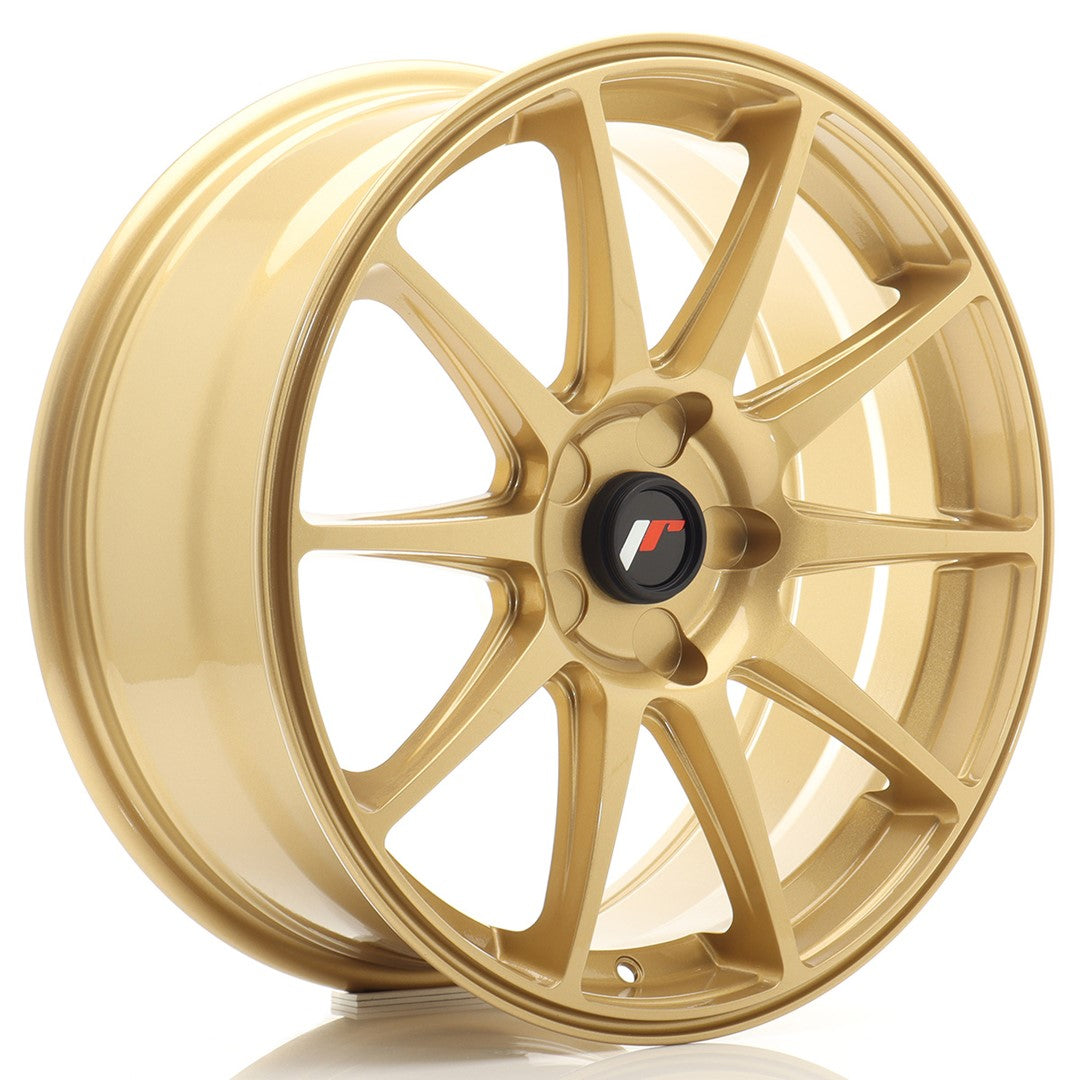 Japan Racing JR Wheels JR11 18x7.5 ET20-40 CUSTOM PCD Gold