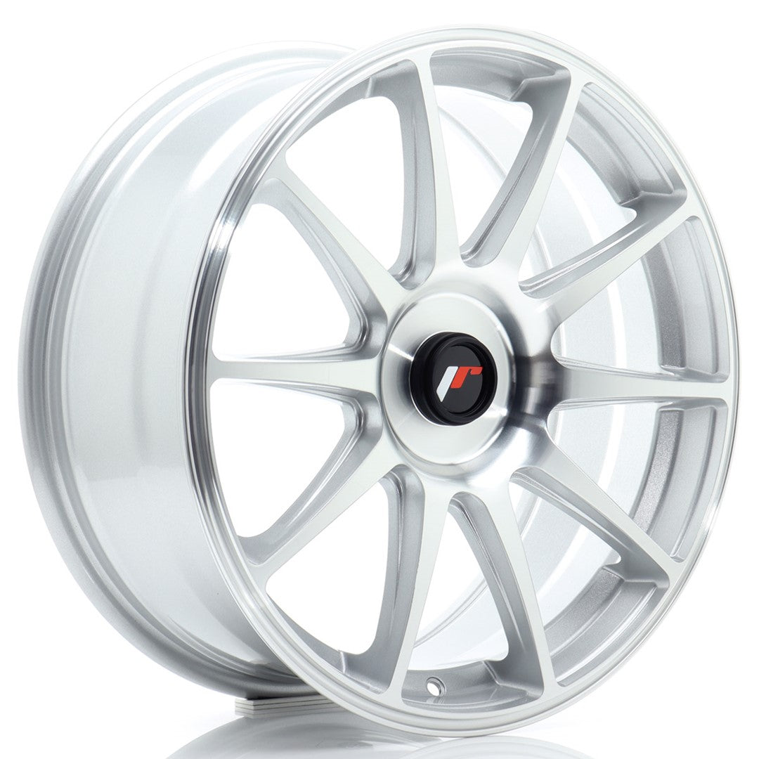 Japan Racing JR Wheels JR11 18x7.5 ET20-40 CUSTOM PCD Silver