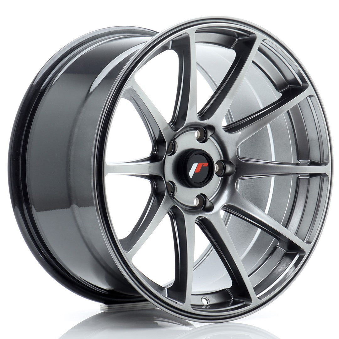 Japan Racing JR Wheels JR11 18x9.5 ET30 5x120 Hyper Black
