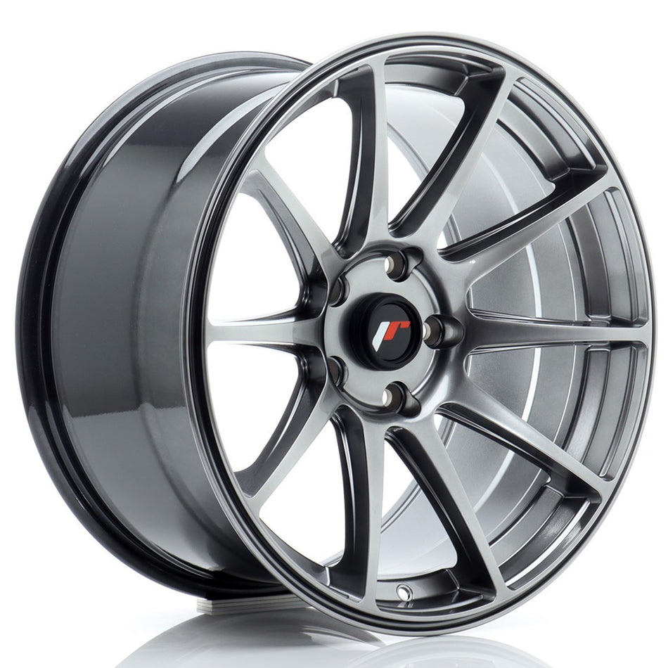 Japan Racing JR Wheels JR11 18x9.5 ET30 5x120 Hyper Black