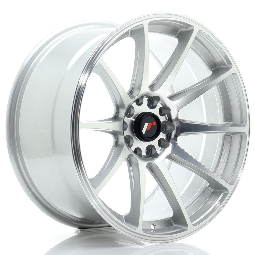 Japan Racing JR Wheels JR11 18x9.5 ET22 5x114.3 5x120 Silver