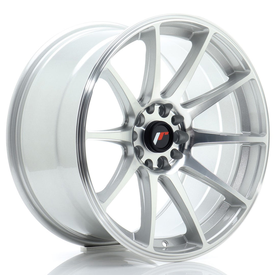Japan Racing JR Wheels JR11 18x9.5 ET30 5x112 5x114.3 Silver