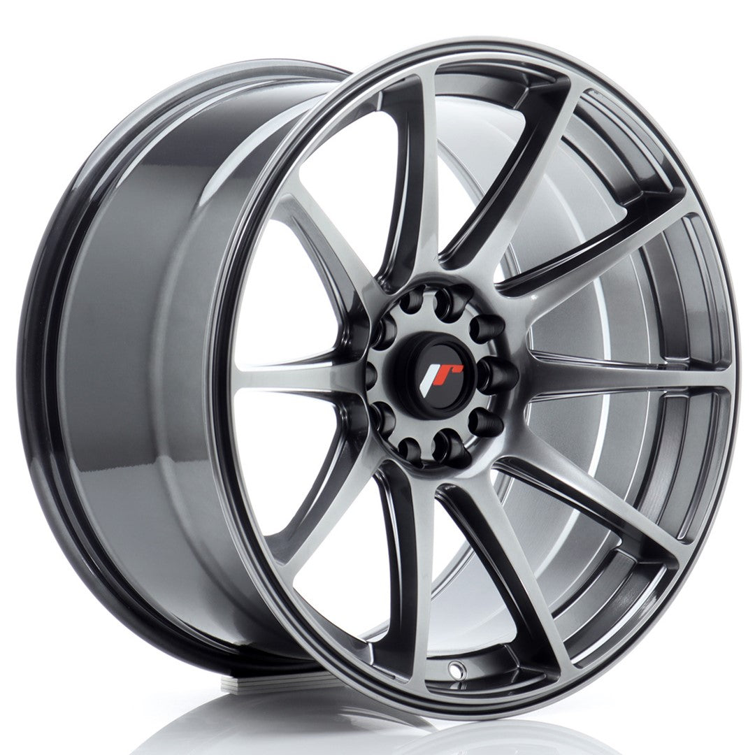 Japan Racing JR Wheels JR11 18x9.5 ET30 5x100 5x120 Hyper Black