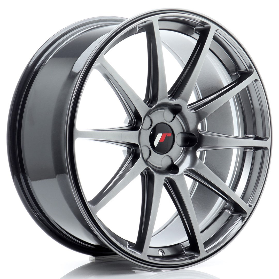 Japan Racing JR Wheels JR11 20x8.5 ET20-35 CUSTOM PCD Hyper Black