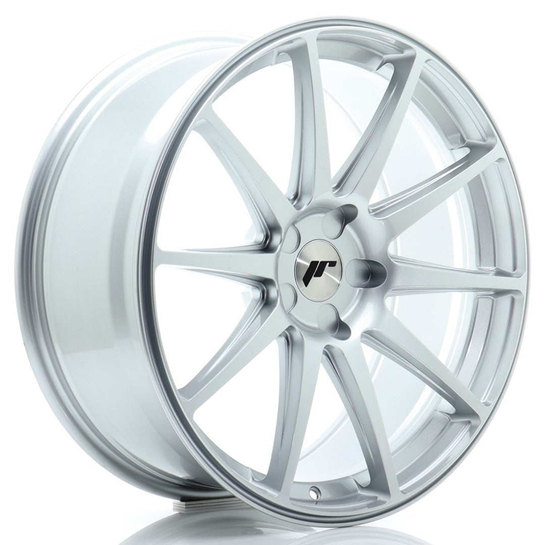 Japan Racing JR Wheels JR11 20x8.5 ET20-35 CUSTOM PCD Silver