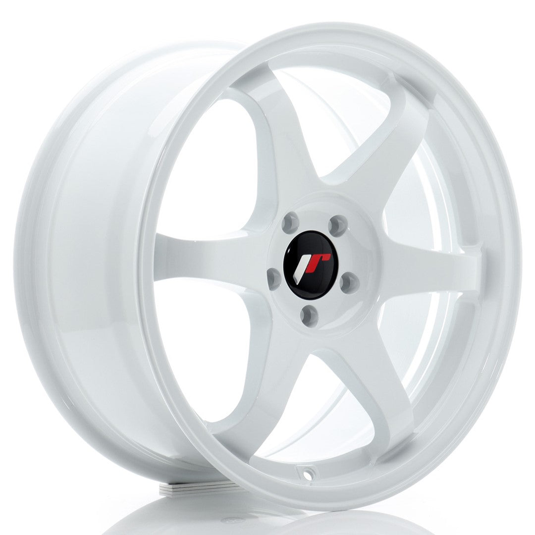 Japan Racing JR Wheels JR3 17x8 ET35 4x114.3 White