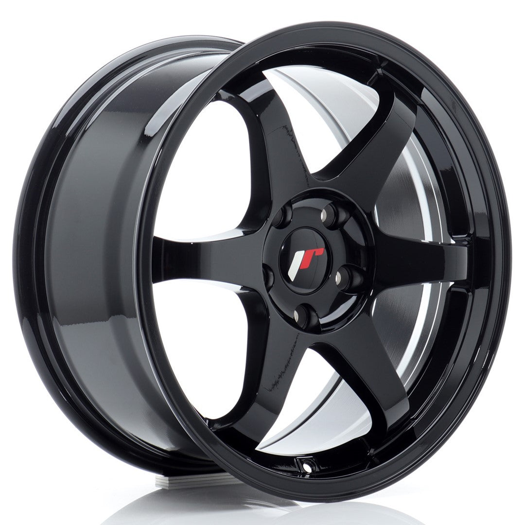 Japan Racing JR Wheels JR3 17x8 ET35 5x114.3 Black