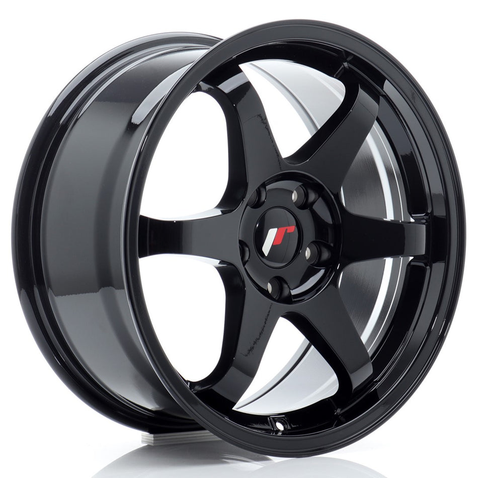 Japan Racing JR Wheels JR3 17x8 ET35 5x114.3 Black